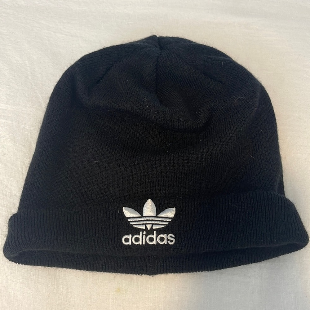 Adidas black beanie